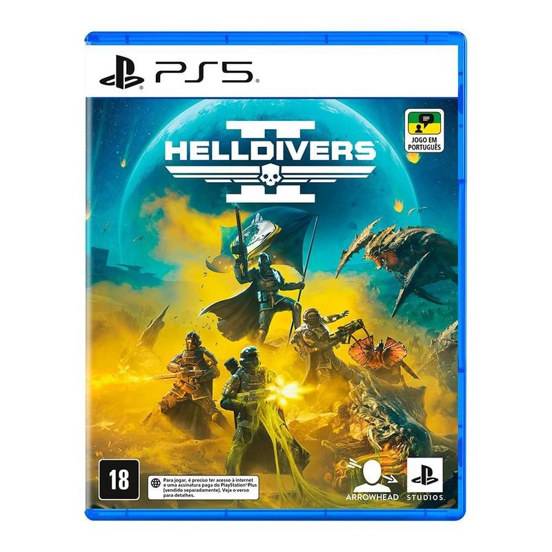 Imagem do produto HELLDIVERS™ 2 PS5 - Físico em Magazine Luiza